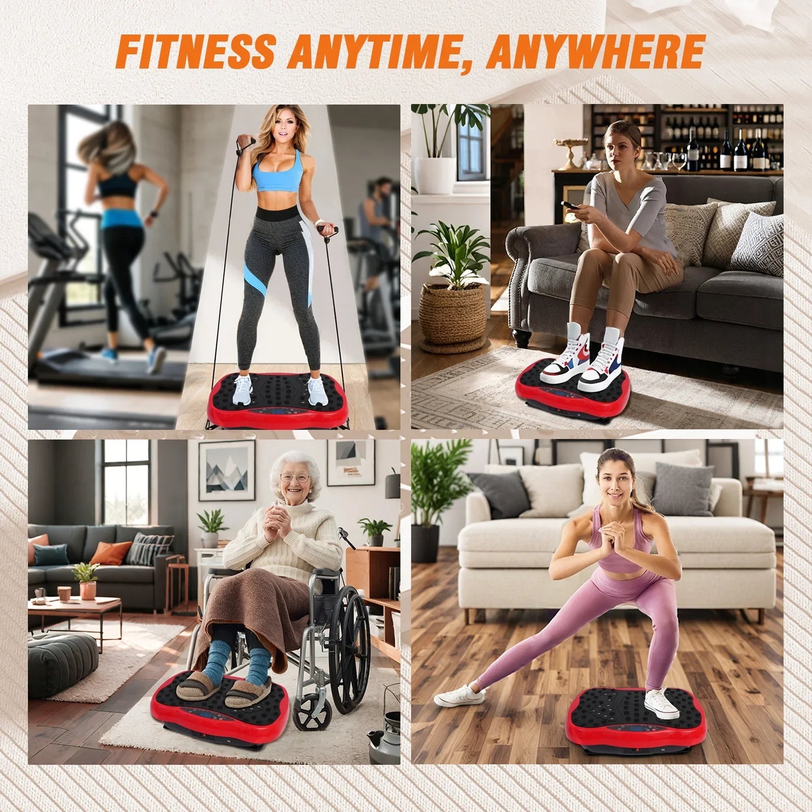 Vibration Plate Exercise Machines