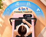 Foldable Walking Pad Treadmill Compact Flat