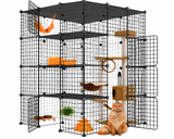 Cat Cage DIY Enclosure Pet Crate Rabbit Hutch Pet Playpen