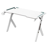 140cm Gaming Desk Table Computer Desk Wireless Charger