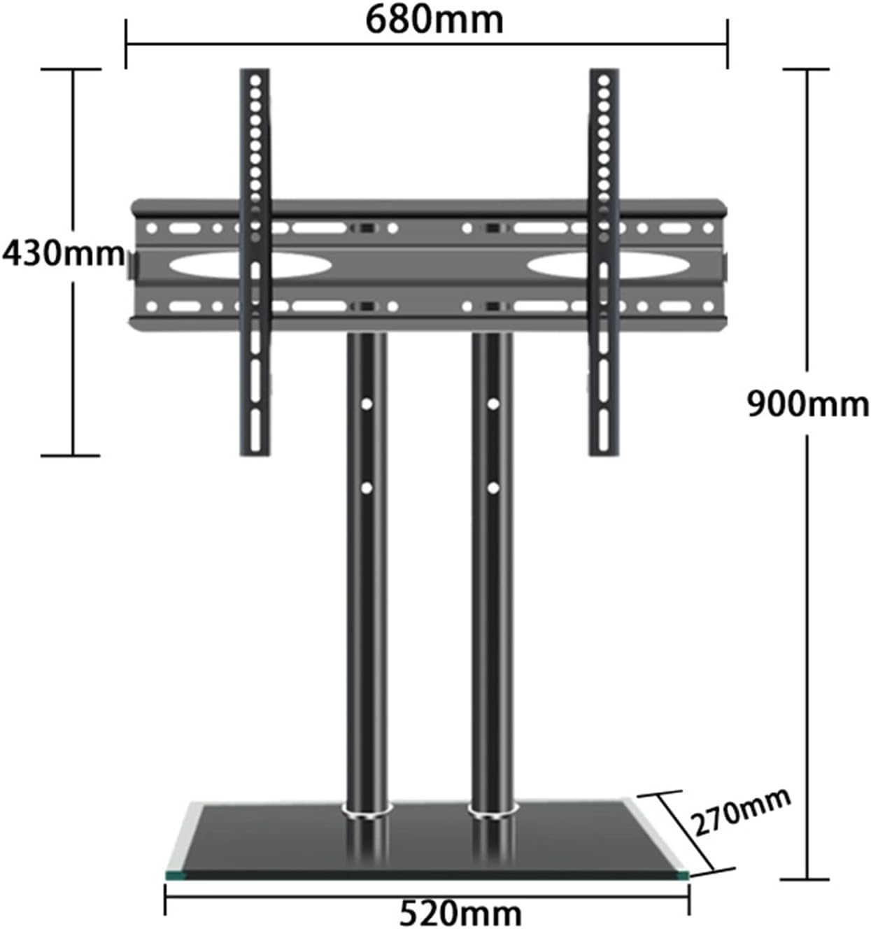 Premium Universal TV Bracket Table Top TV Stand