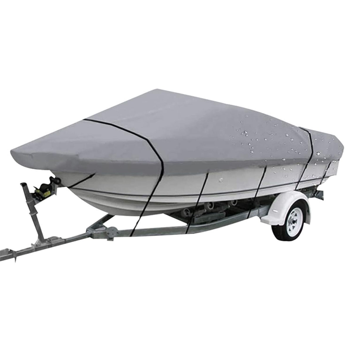 17" to 19" Boat Cover 600D Polyester