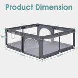 Playpen Play Fence Play Gym Mat 180 x 200cm