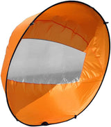 42in Sail Foldable Kayak Boat Wind Sail (Orange)