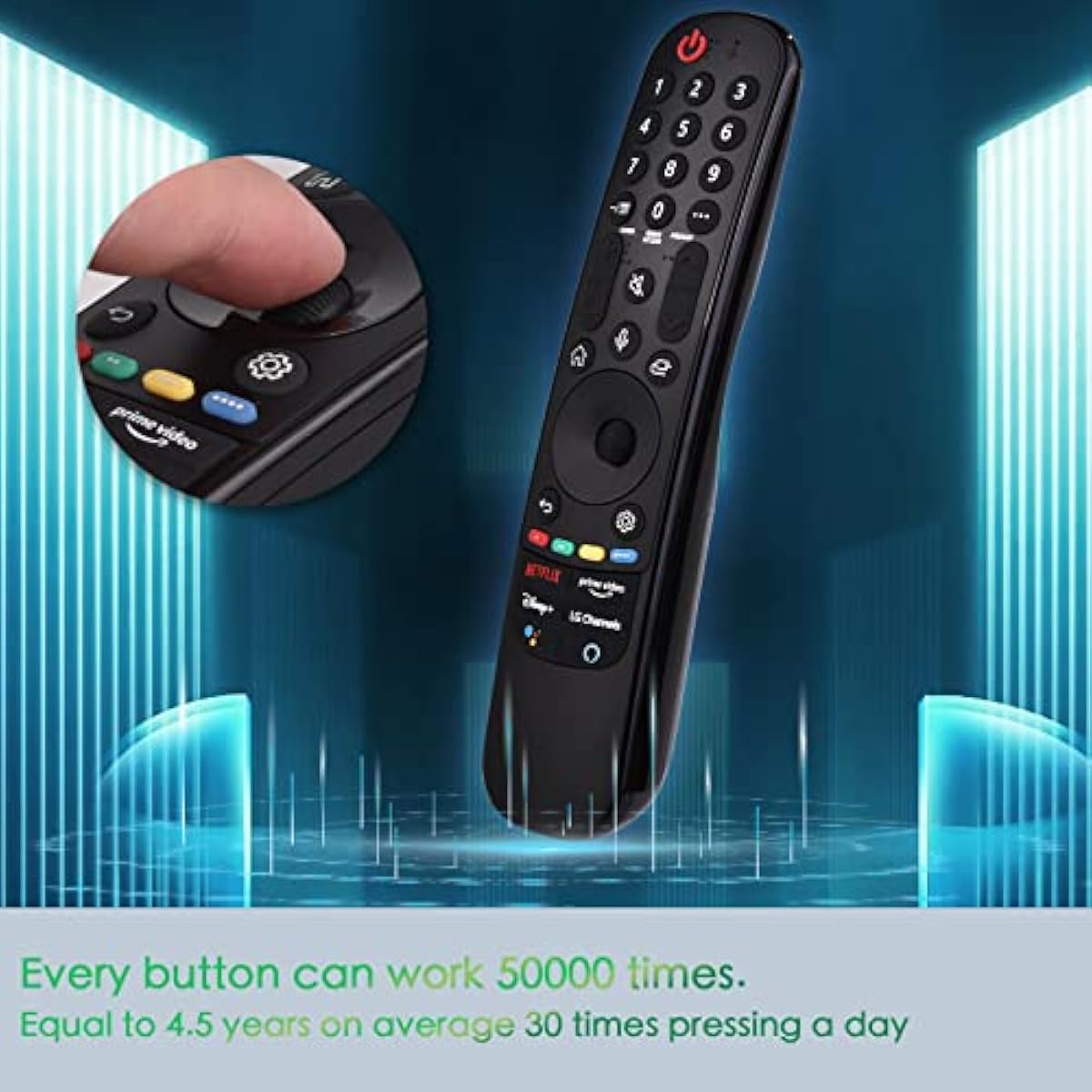Replacement Remote compatible with LG TV Replacement remote control