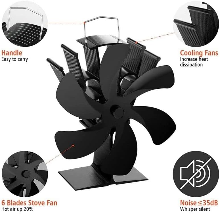 Stove Fan Heat Powered Stove Fan