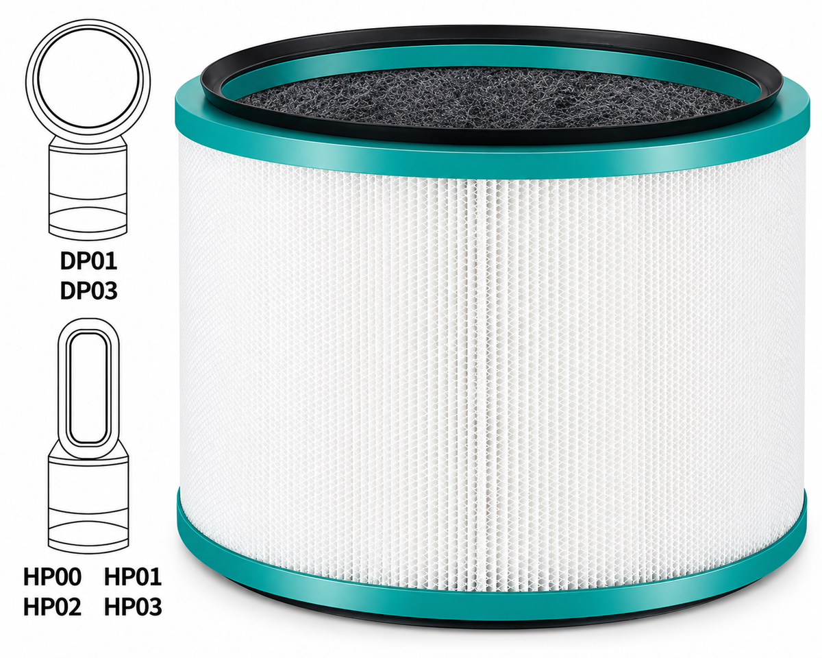 Air Purifier Filter Compatible With Replacement For Dyson HP00 HP01 HP02 HP03 DP01 DP03