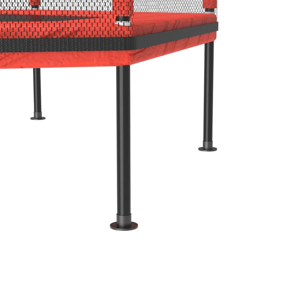 Kid Mini Trampoline for Indoor-Outdoor (Black & Grey)