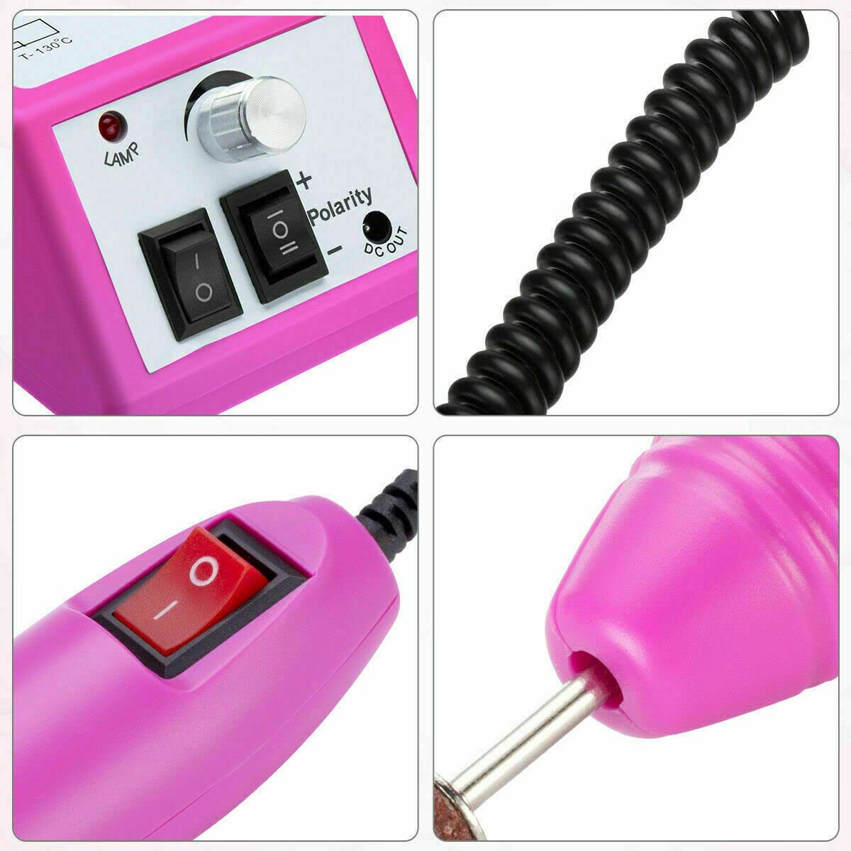 Electric Nail Drill Kit Machine Manicure