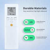 Fujitsu Air Conditioner Heat Pump Replacement Remote Control