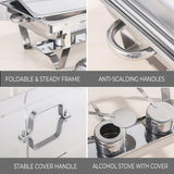 Chafing Dish Catering Set – 11L Food Warmer Pan