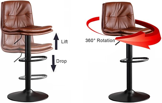 Bar Stools Kitchen Bar Stool Barstools Swivel Gas Lift Counter Chairs