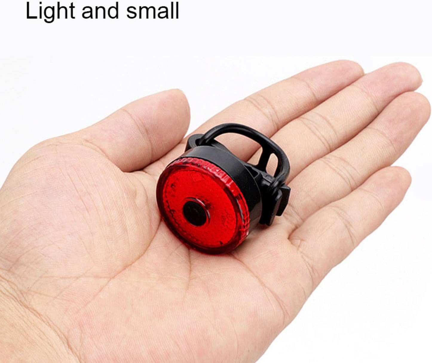 Bike Taillight - USB Rechargeable Cycling Saddle Rear Light for Safety