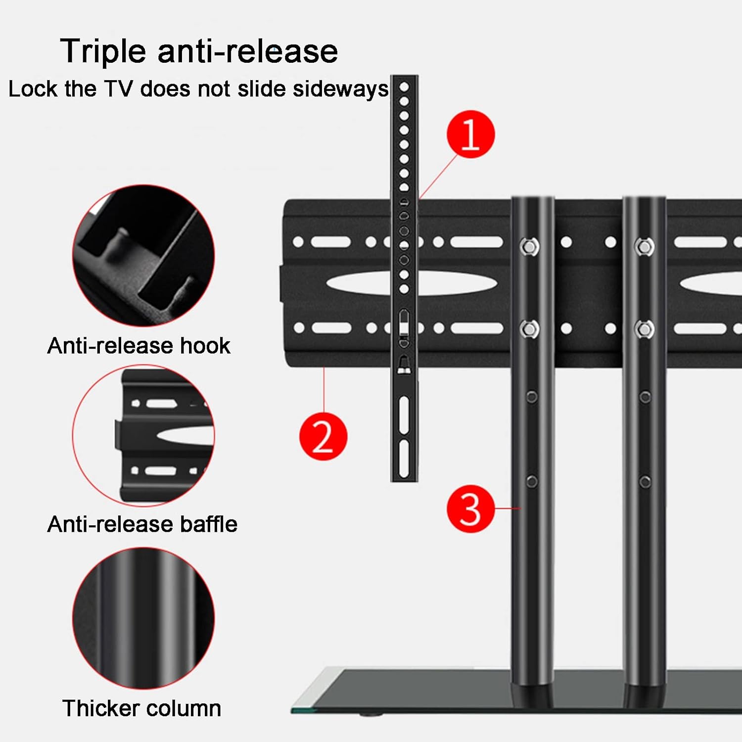 Premium Universal TV Bracket Table Top TV Stand