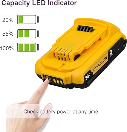 DeWalt 18V 3000mAh Replacement Battery