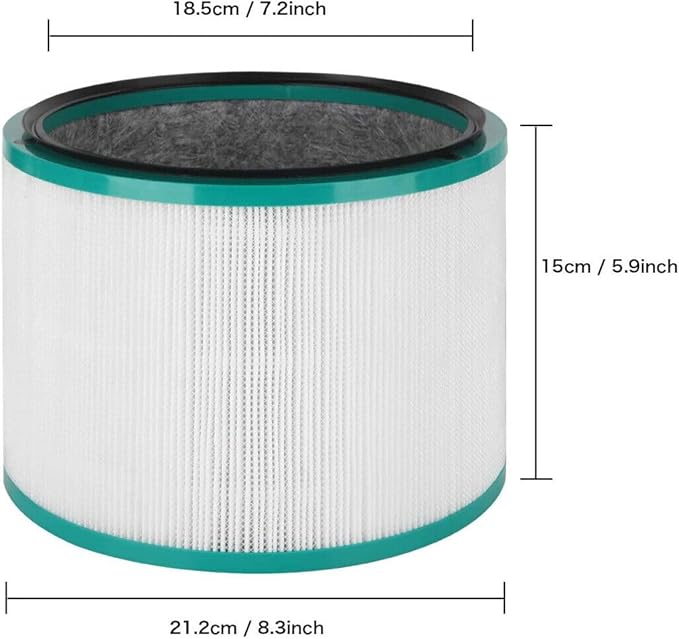 Air Purifier Filter Compatible With Replacement For Dyson HP00 HP01 HP02 HP03 DP01 DP03