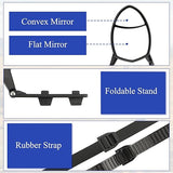 Car Rearview Clamp-On Towing Mirrors