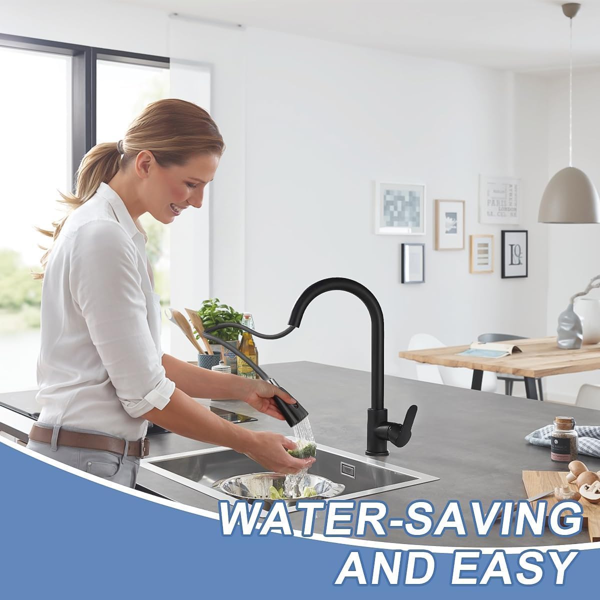 Kitchen Mixer Tap Faucet - Laundry Bathroom Sink