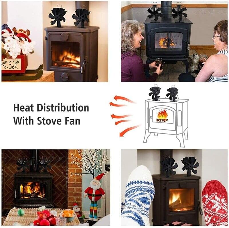 Stove Fan Heat Powered Stove Fan