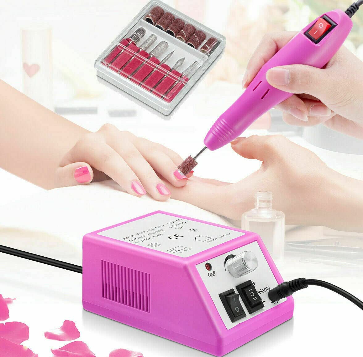 Electric Nail Drill Kit Machine Manicure