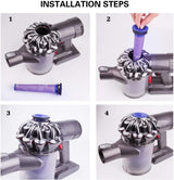 Compatible with Filter for Dyson V6, V7 & V8 Compatible With Replacement Vacuum Cleaner