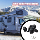 RV City Water Inlet with Check Valve (Black)