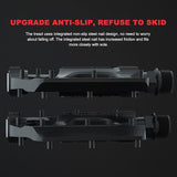 Mountain Bike Pedals LED Pedals Bicycle Flat Pedals (Black)