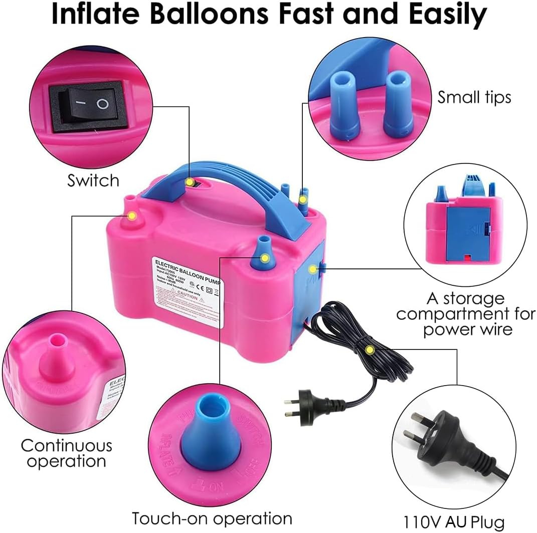 Electric Balloon Air Pump Inflating Air