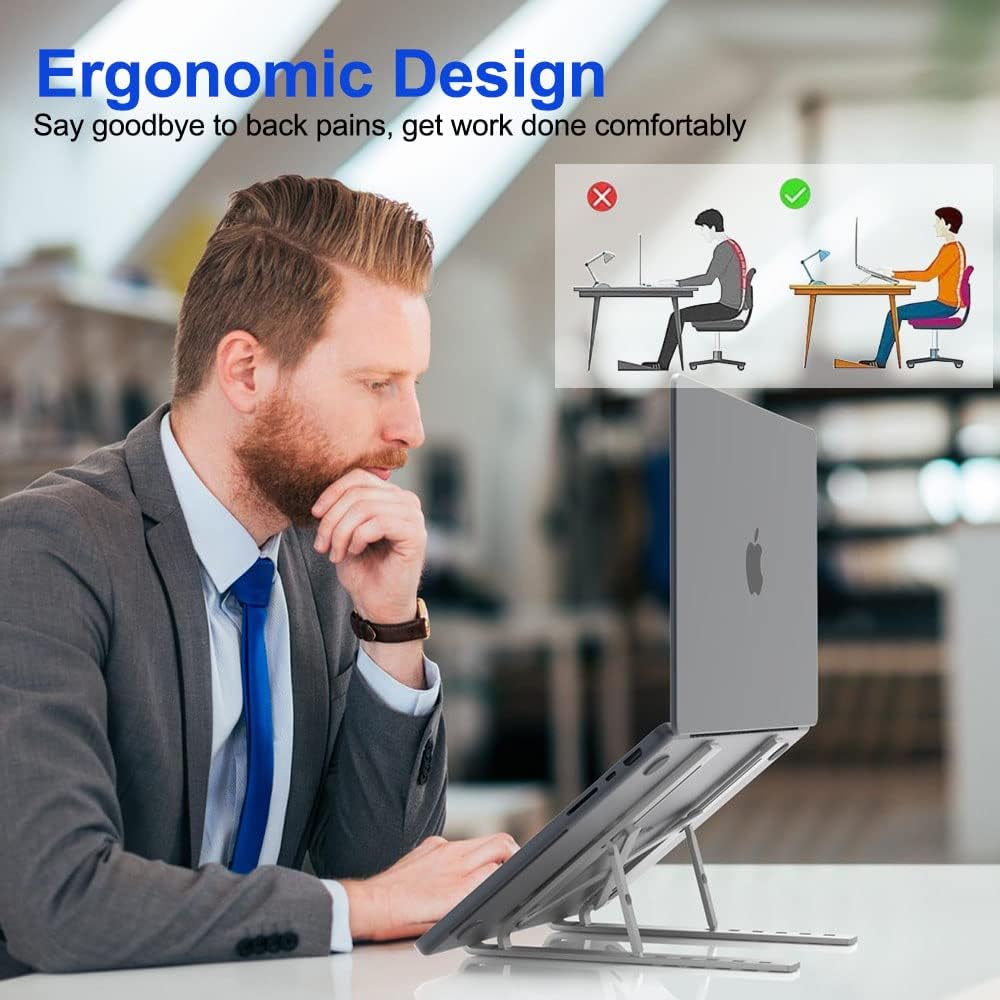 Adjustment Laptop Tablet Mobile Stand Desk foldable