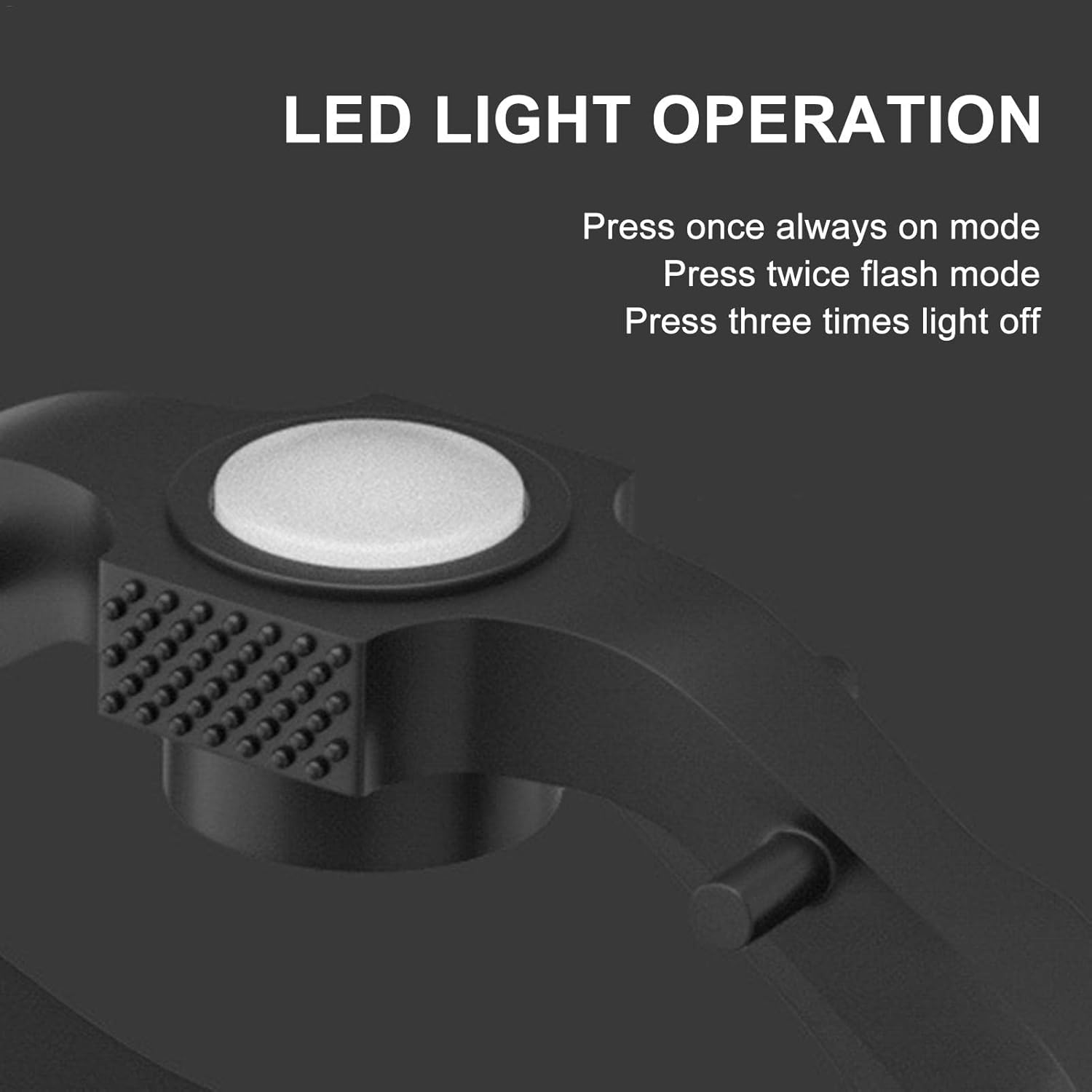 Mountain Bike Pedals LED Pedals Bicycle Flat Pedals (Black)