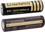 18650 4000mAh 3.7V Rechargeable Lithium Battery (12 Pcs)