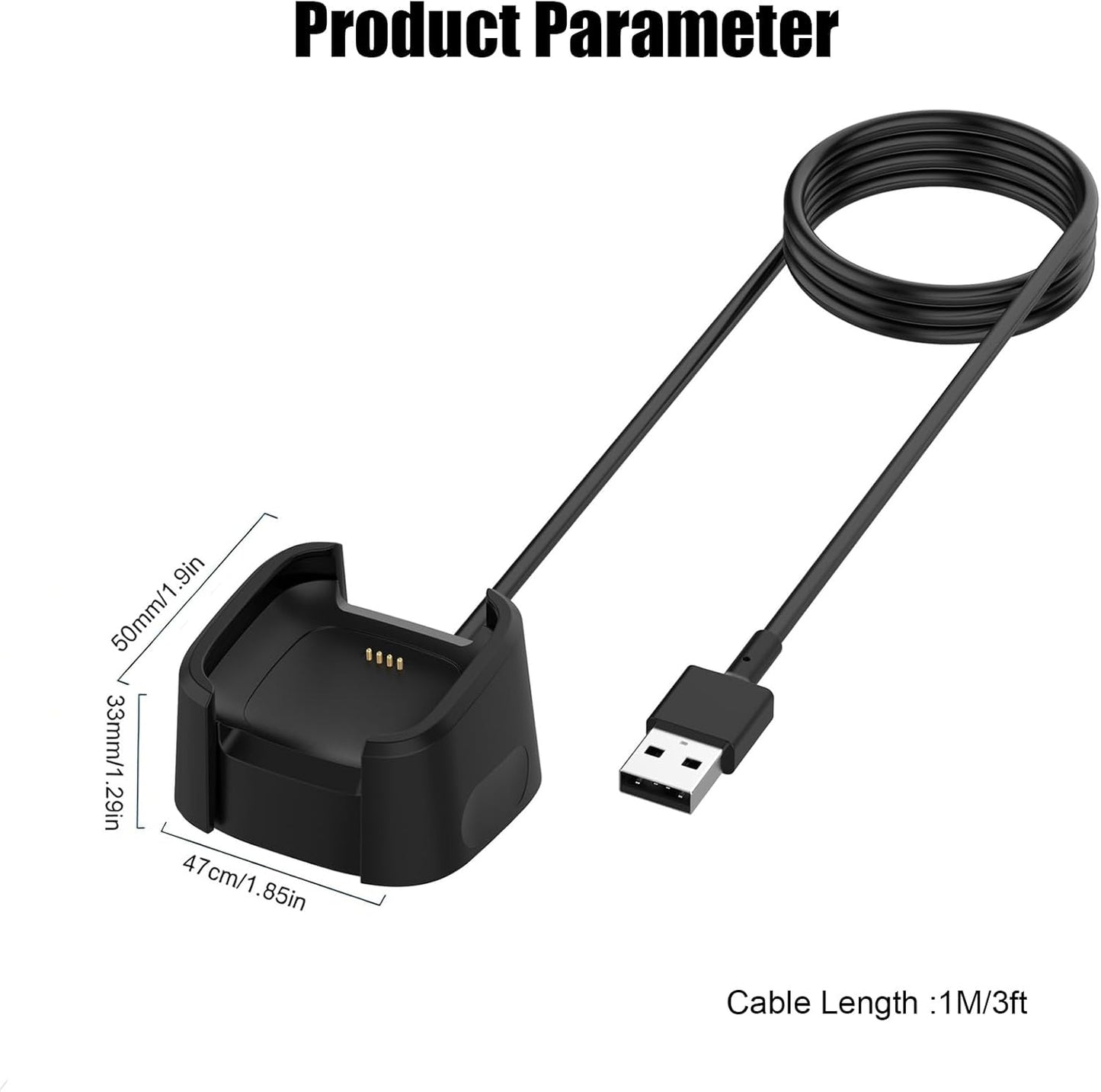 Charging Cable for Fitbit Versa 2