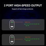 65W GaN USB C PD Fast Charging Wall USB C Charger Power Adapter Type C