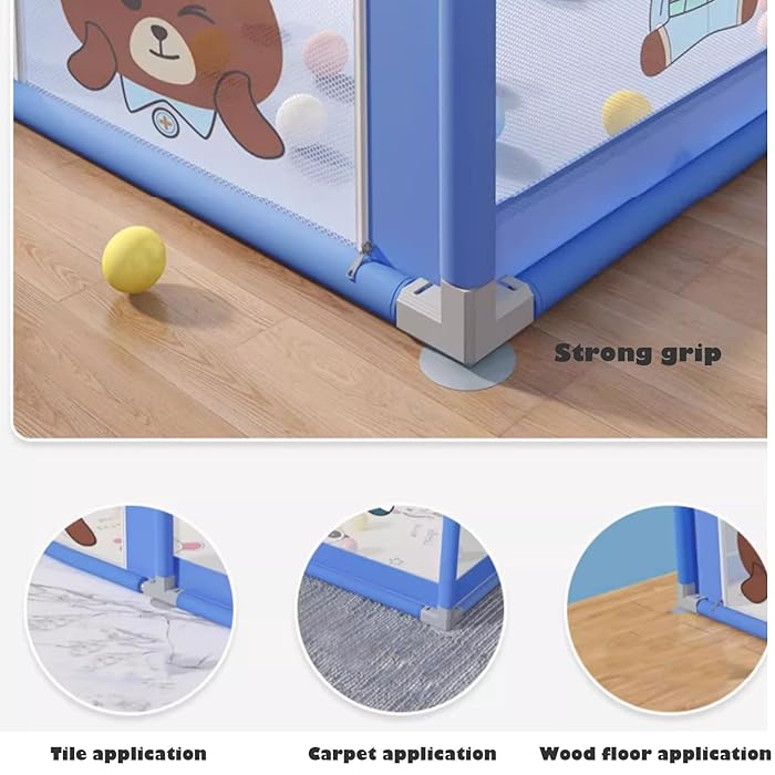 Portable Play pen Fence Gate Wall Fence Barrier