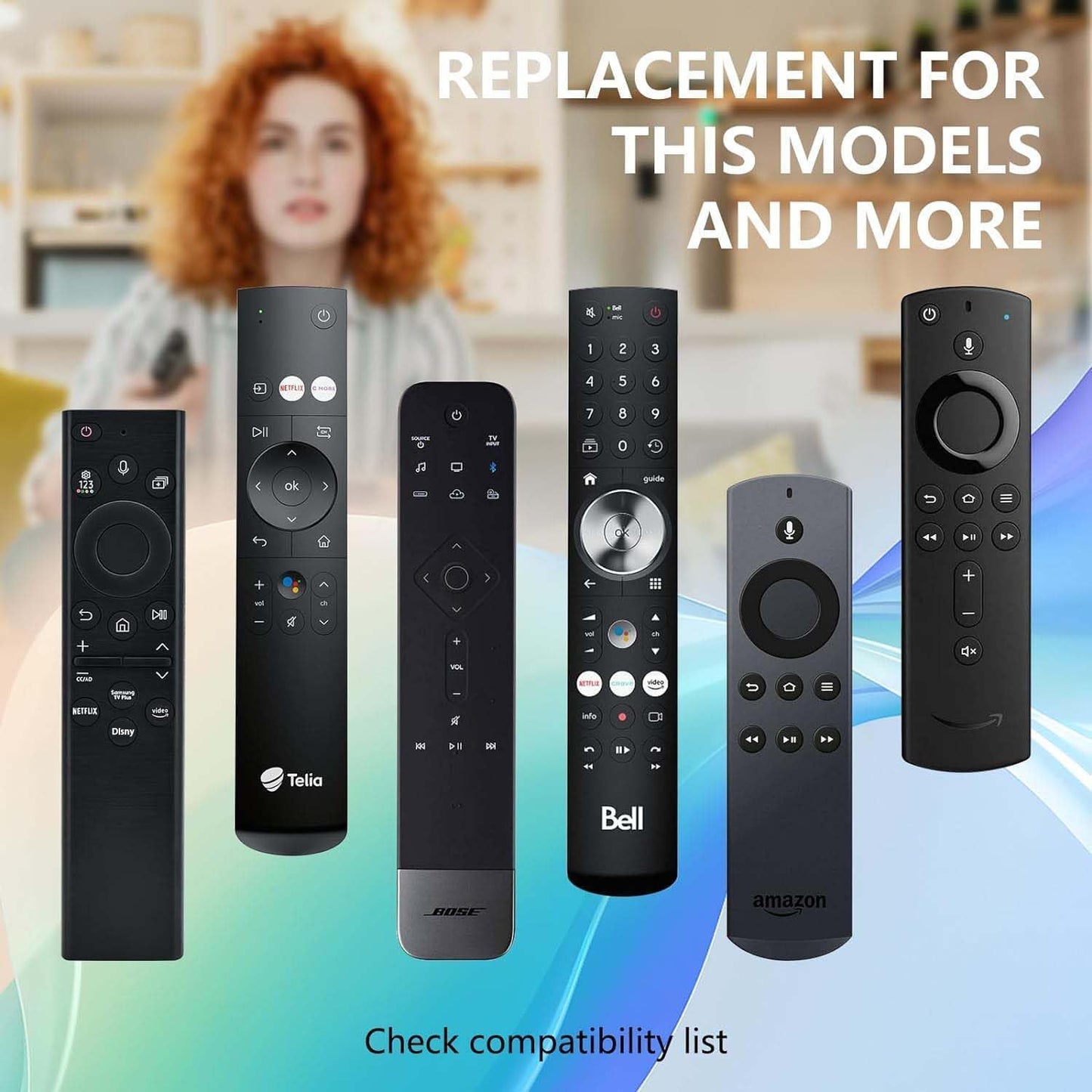 Replacement Remote compatible with Samsung Smart Solar TV Remote