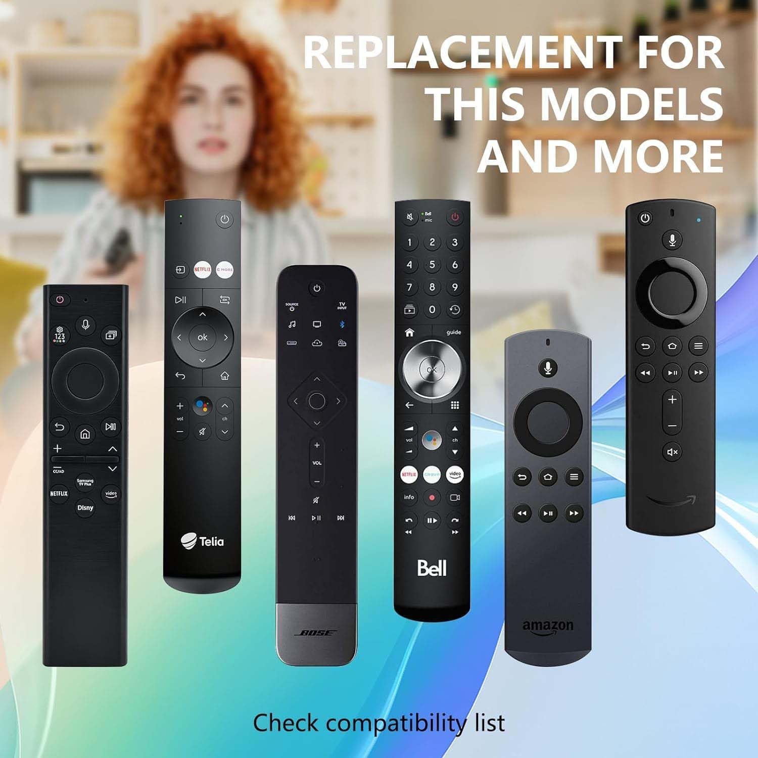 Replacement Remote compatible with Samsung Smart Solar TV Remote