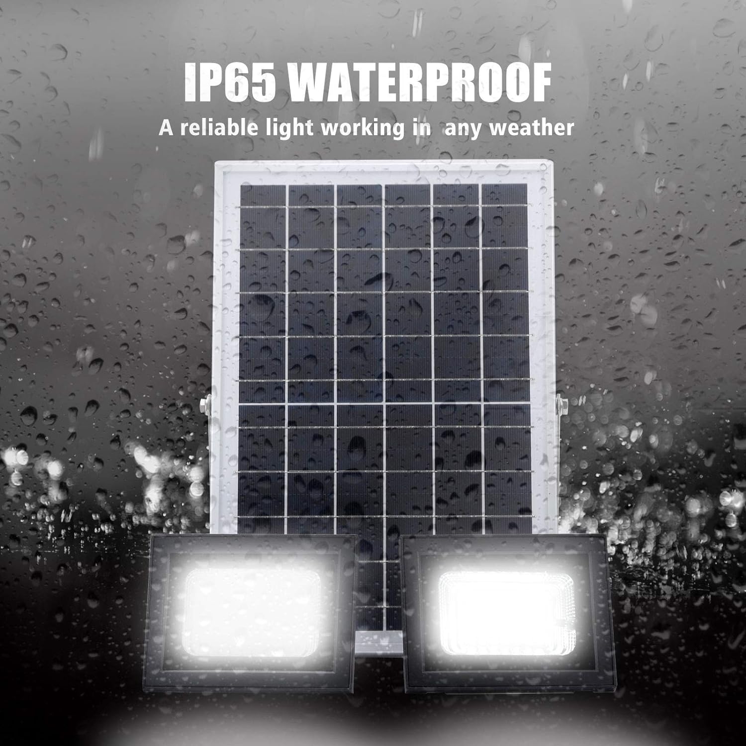 Outdoor Solar Security Flood Light