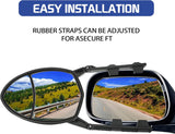 Car Rearview Clamp-On Towing Mirrors