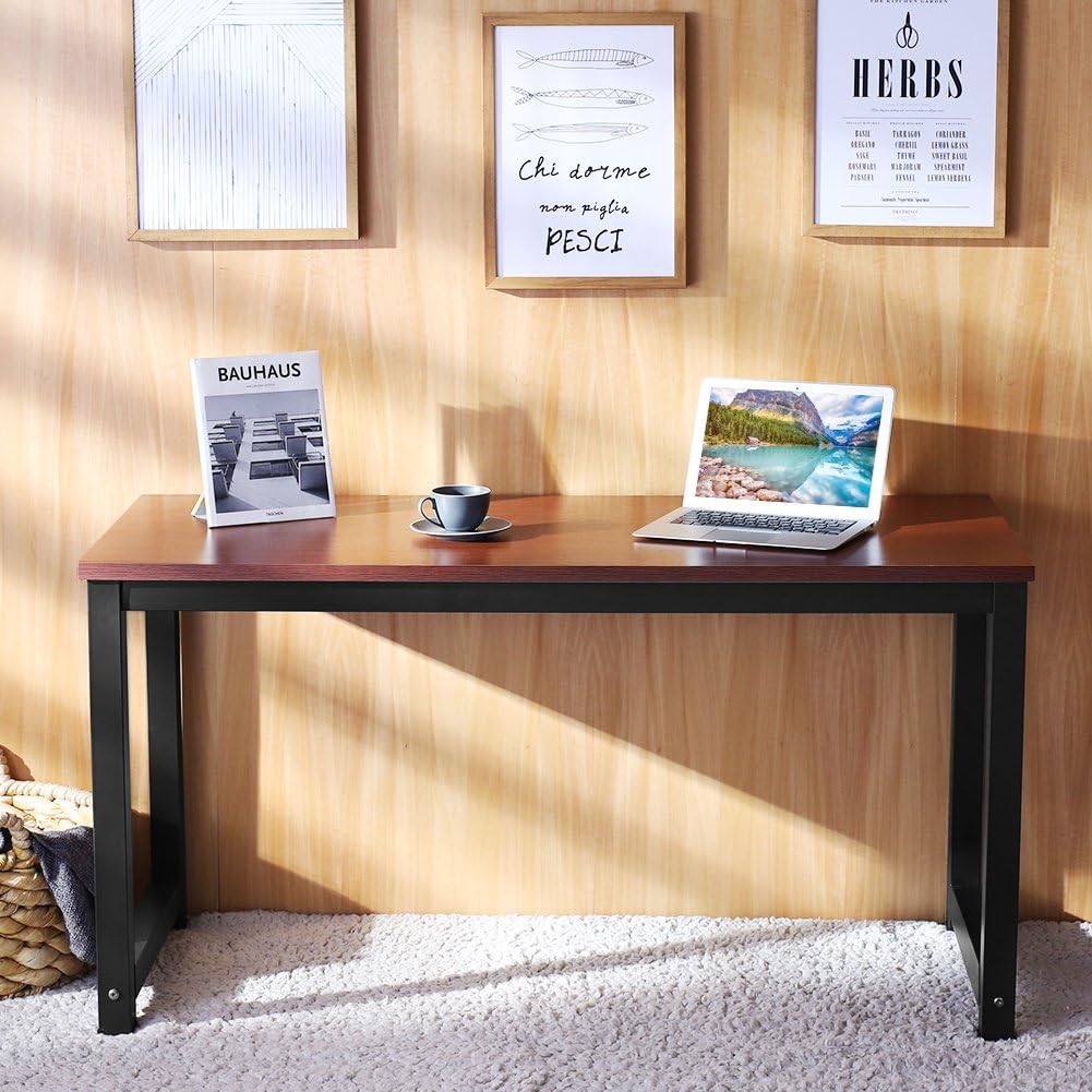 Sturdy Computer Desk Office Table (Teak)