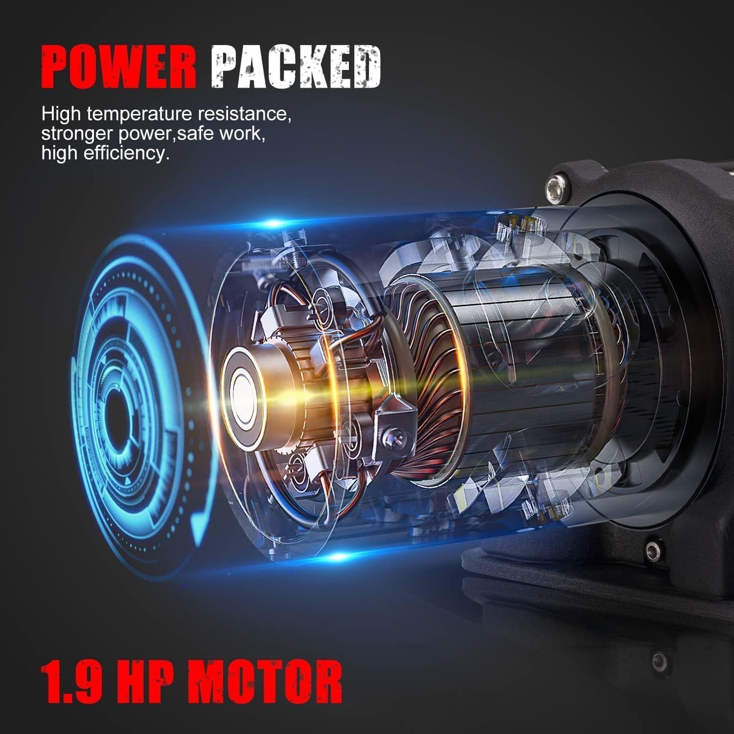 Electric Winch ATV Motor 4500lbs