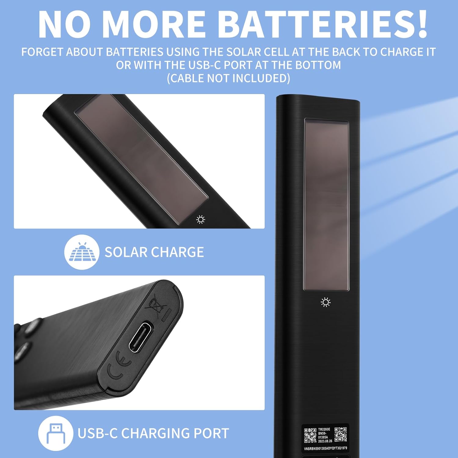 Replacement Remote compatible with Samsung Smart Solar TV Remote