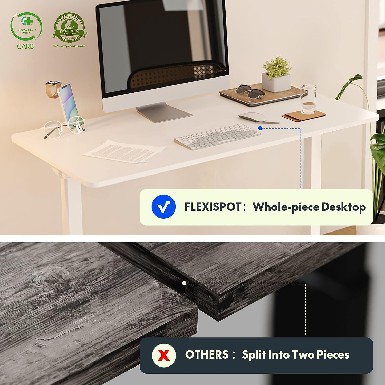 Height Adjustable Desk Table 120CM