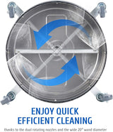 20" Pressure Washer Surface Cleaner
