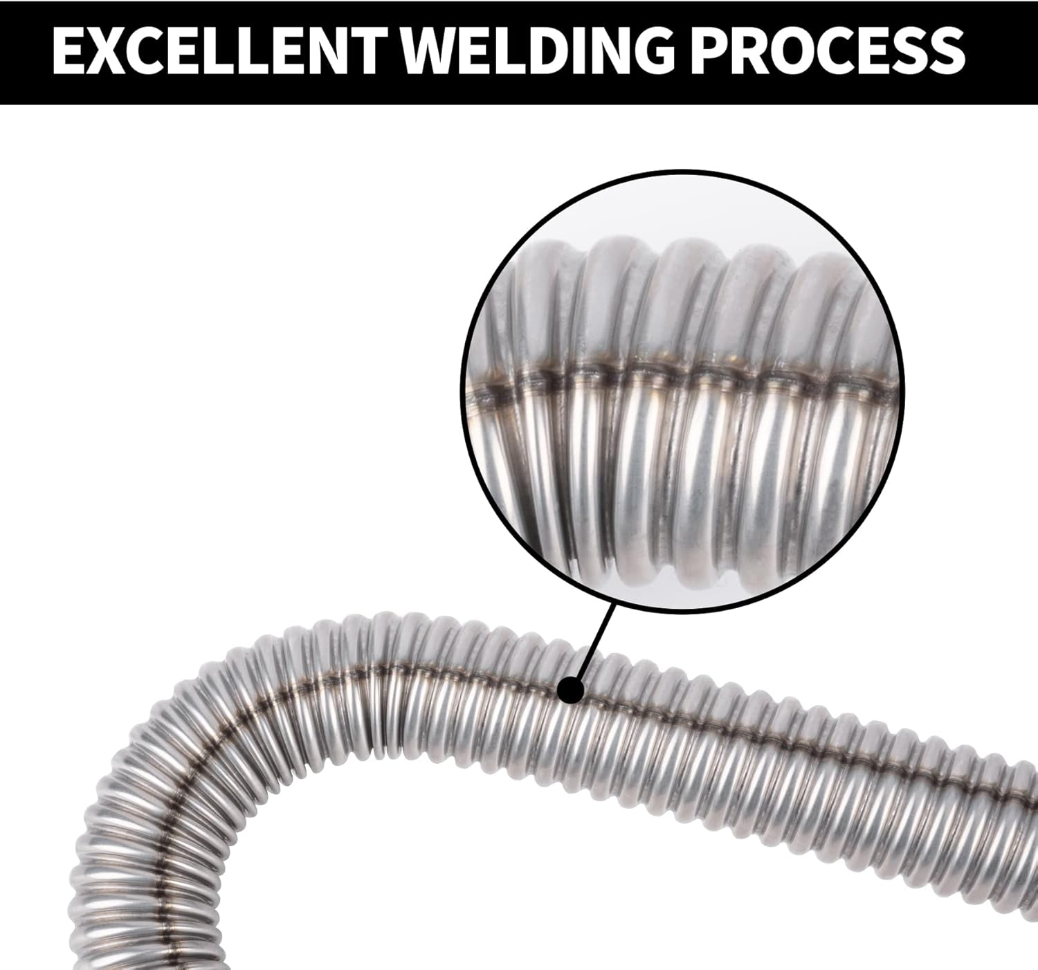 100cm Air Diesel Parking Heater Stainless Steel Exhaust Pipe Tube Gas