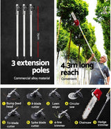 High-Powered Brush Weed Cutter Saw Hedge Trimmer 10 in 1