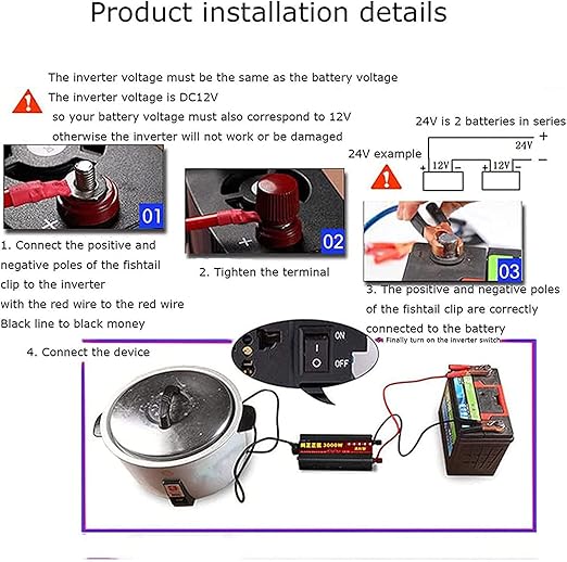 2000W Pure Sine Wave Power Inverter