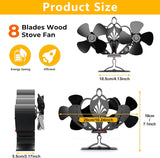 Stove Fan Fireplace Fan
