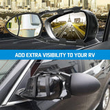 Car Rearview Clamp-On Towing Mirrors