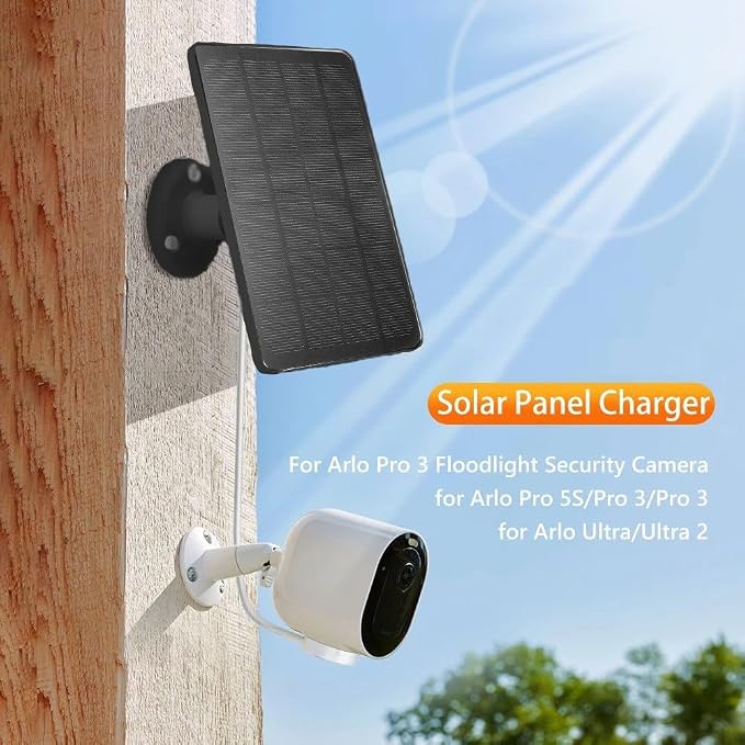Solar Panel Charger for Arlo Pro Camera