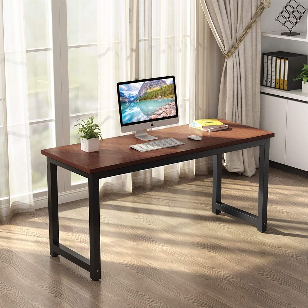 Sturdy Computer Desk Office Table (Teak)